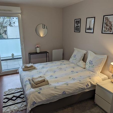 Appartement 80M2, Terrasse Sud, Metro 7 Direction Louvre A 8Minutes, Parking Sous-Sol, Proche Paris-Bercy 塞纳河畔伊夫里 外观 照片