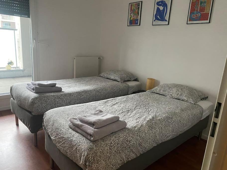 Appartement 80M2, Terrasse Sud, Metro 7 Direction Louvre A 8Minutes, Parking Sous-Sol, Proche Paris-Bercy 塞纳河畔伊夫里 外观 照片