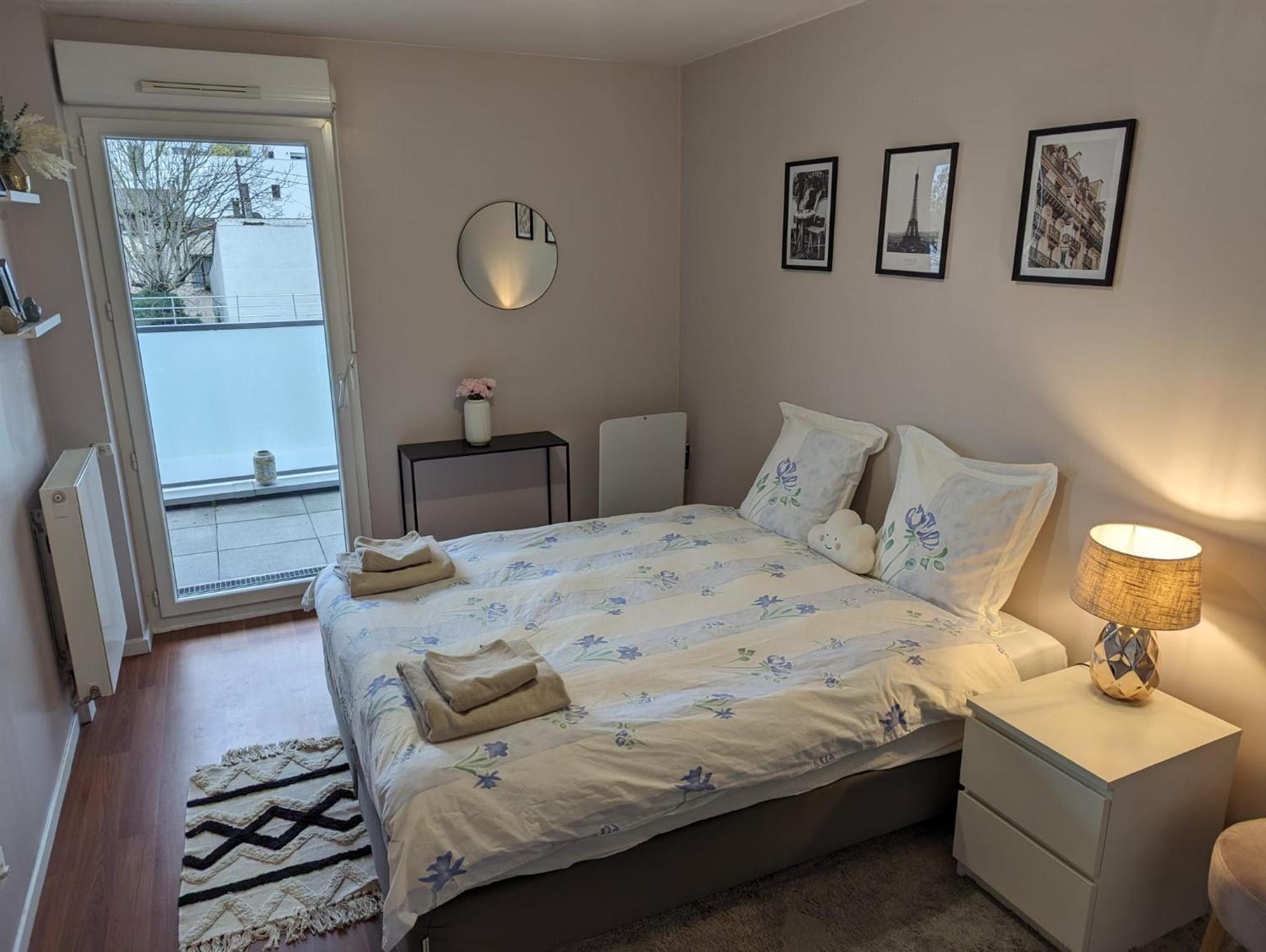 Appartement 80M2, Terrasse Sud, Metro 7 Direction Louvre A 8Minutes, Parking Sous-Sol, Proche Paris-Bercy 塞纳河畔伊夫里 外观 照片